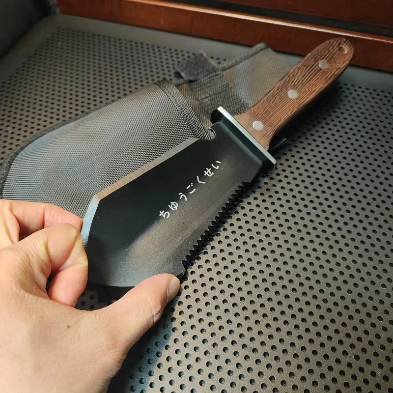 Massivholz Edelstahl Gartens chaufel, Außen schaufel, Blumen schaufel, Boden lockern, Baum pflanz werkzeuge, Gartenarbeit