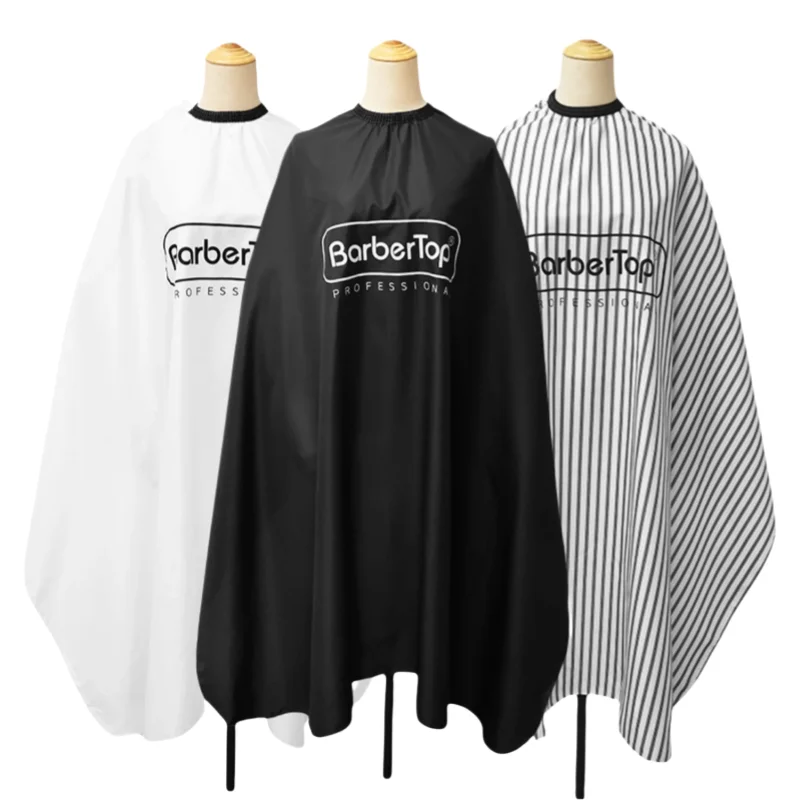 Barbershop Friseur Cape Wasserdicht Haarschnitt Tuch Salon Schichten Antihaft Gebrochenes Haar Barbershop Professionelle Zubehör Werkzeuge Image