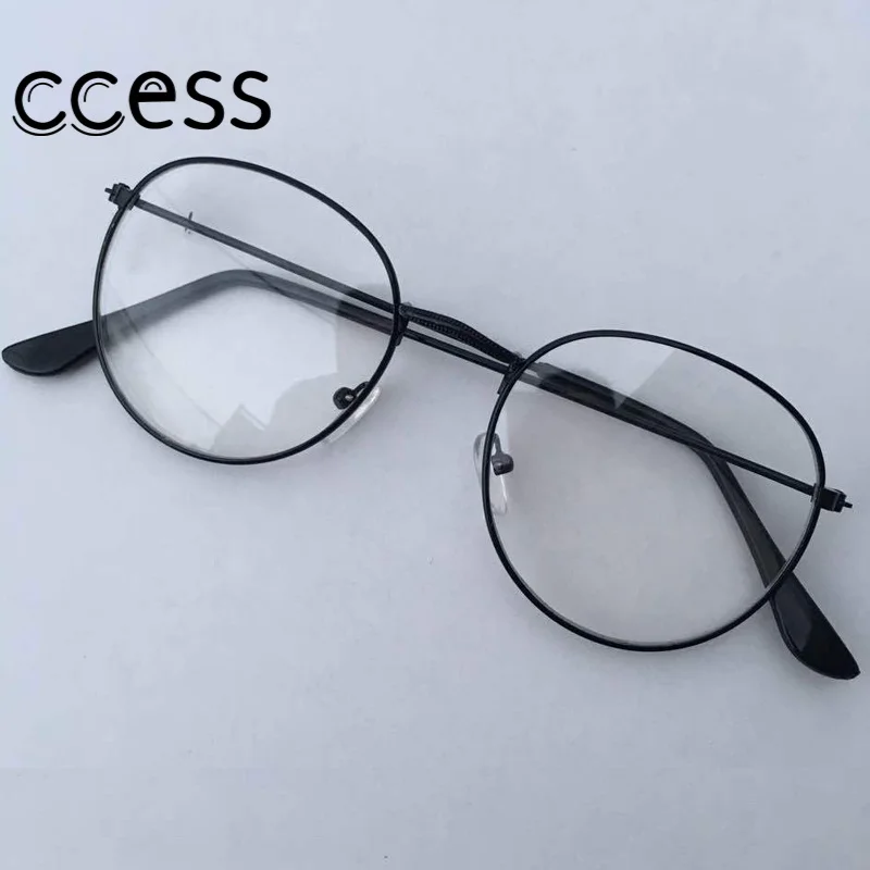 Ovale Metall-Lesebrille, klare Linse, für Herren und Damen, Presbyopie-Brille, optische Brillen, verschreibungspflichtig 1,0 bis +4,0 Okulary Image