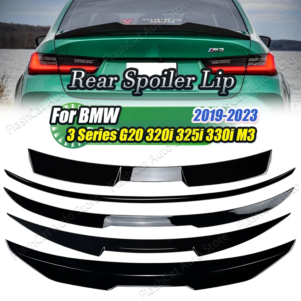 G20 dachs poiler tuning psm/m4/mp/m3 art kofferraum lippen schwanz spoiler körper kit hinten für bmw g20 i3 320i 325i 330i m3 2006-2018 Image