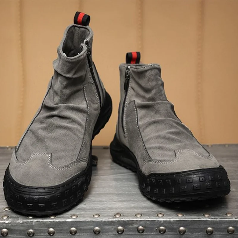 Neue Herrenschuhe Frühling Herbst Herrenstiefel High Cut Schuhe Qualität bietet günstige Originalangebote Y2k Größe 45, Designer Classic Sale