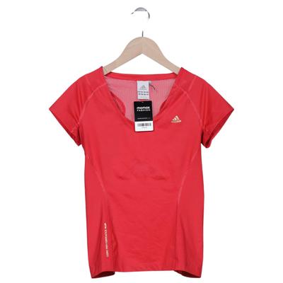 adidas Damen T-Shirt, Gr. 36, rot, Elasthan, Synthetik