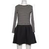 Petit Bateau Damen Kleid, Gr. 34, grau, Baumwolle, Synthetik