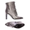 Alba Moda Damen Stiefel, Gr. 36, gold, Leder