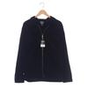 H&M Herren Jacke, Gr. 52, schwarz, Baumwolle