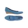 Marc Shoes Damen Pumps, Gr. 7, blau, kein Etikett