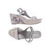 Apepazza Damen Sandale, Gr. 41, grau, kein Etikett