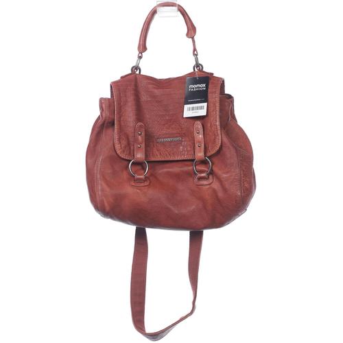 FREDsBRUDER Damen Handtasche, Gr. , rot, Leder