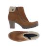 camel active Damen Stiefelette, Gr. 4.5, orange, kein Etikett