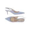 Gianvito Rossi Damen Sandale, Gr. 41.5, hellblau, Leder