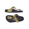Birkenstock Damen Sandale, Gr. 35, gelb, kein Etikett