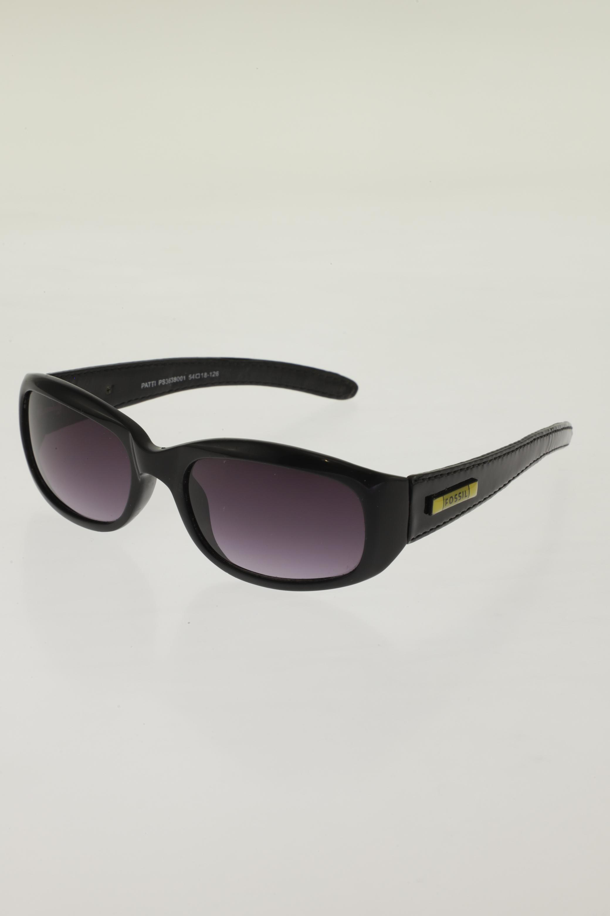 Fossil Damen Sonnenbrille, Gr. , schwarz,