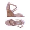 Dune London Damen Sandale, Gr. 37, beige, Leder