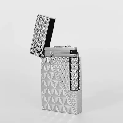 JT Dunant Lighters Pure Copper Engraving Luxury Smoking Tools Cigarette Gadgets Single Soft Flame