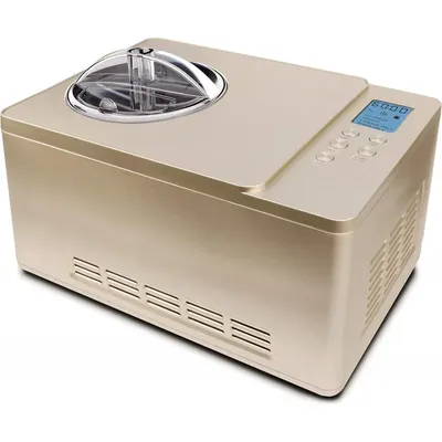 Whynter ICM-220CGY AutomaticCream Maker 2 Quart Capacity Stainless Steel Bowl & Yogurt Function in