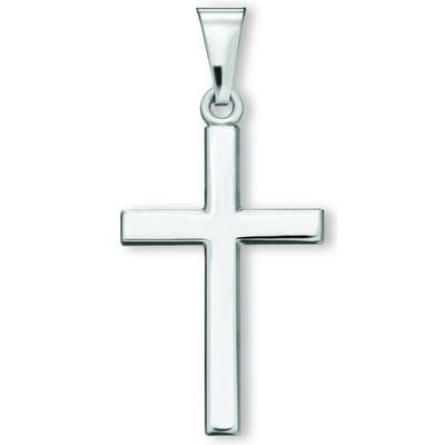 Ketten-Anhänger ONE ELEMENT "Kreuz Anhänger aus 925 Silber", silber, Schmuckanhänger, Damen, Silber 925 (Sterlingsilber)