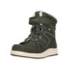 Stiefel ZIGZAG "Rincet", Gr. 24, grün (dunkelgrün), Polyurethane, Kunstfaser, casual, Schuhe, mit praktischem Schnellschnürsystem