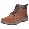 Winterboots RIEKER, Herren, Gr. 43, braun, Leder, Lederimitat, casual, Schuhe, Outdoorschuh, Schnürboots, Stiefelette mit riekerTEX-Membran