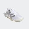Handballschuh ADIDAS PERFORMANCE "STABIL 16 INDOOR", Gr. 41, weiß (ftwwht, silbermet, greone), Textil, Synthetik, sportlich, Schuhe