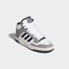 Sneaker ADIDAS SPORTSWEAR, Damen, Gr. 37, schwarz-weiß (grau three, core schwarz, cloud weiß), Synthetik, Leder, sportlich, Schuhe, Sneaker, Schnürboots, Winterschuhe