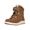 Stiefel ZIGZAG "Rincet", Gr. 32, braun, Polyurethane, Kunstfaser, casual, Schuhe, mit praktischem Schnellschnürsystem