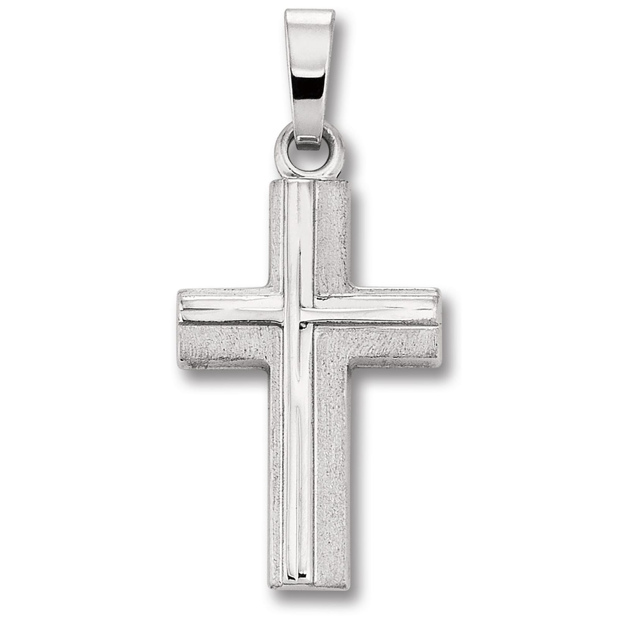 Kettenanhänger ONE ELEMENT "Kreuz Anhänger aus 925 Silber", silber, Schmuckanhänger, Damen, Silber 925 (Sterlingsilber), Kettenanhänger, Damen Silber Schmuck