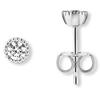 Paar Ohrhänger ONE ELEMENT "Zirkonia Ohrringe Ohrstecker aus 333 Weißgold", silber, Ohrringe, Damen, Damen,mit Zirkonia, Weißgold 333-Gold, Weißgold 333, Gold, Damen Gold Schmuck