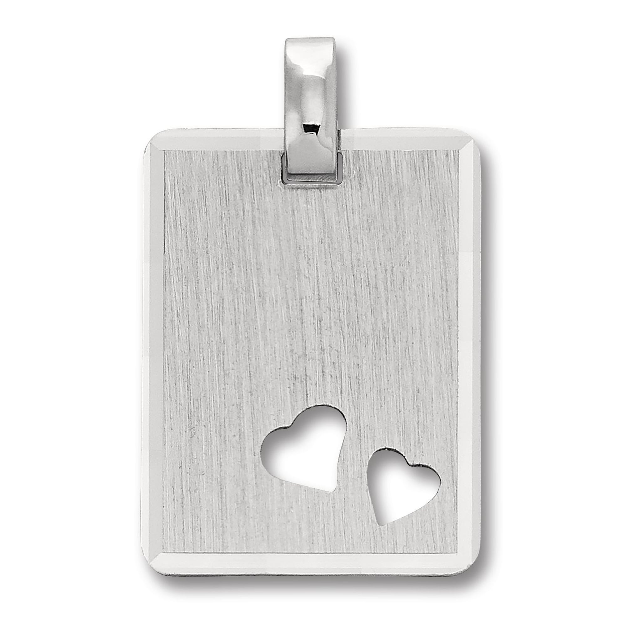 Kettenanhänger ONE ELEMENT "Gravurplatte Anhänger aus 925 Silber", silber, Schmuckanhänger, Damen, Silber 925 (Sterlingsilber), Kettenanhänger, Fein gefertigt – ein Zeichen mit besonderer Bedeutung