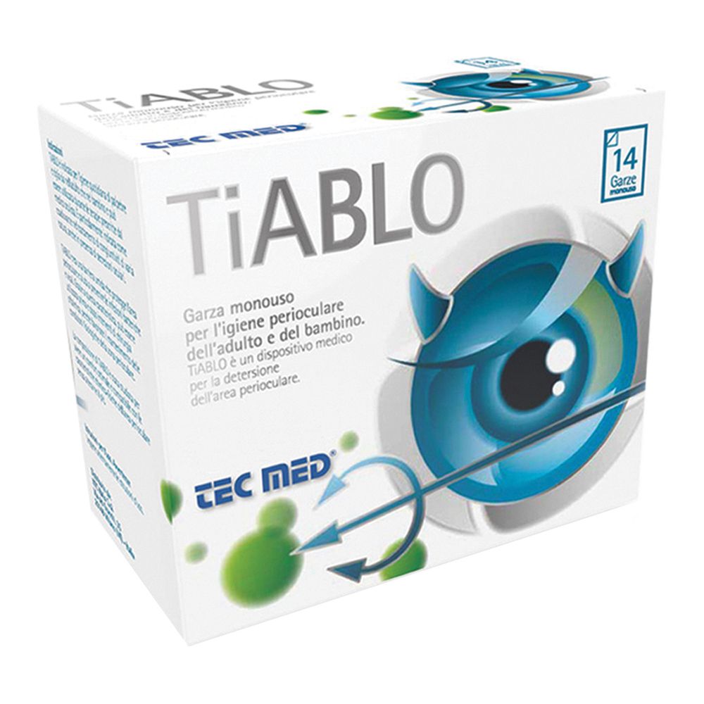 Tiablo Garza Oftalmica Monouso 14 Pezzi pz
