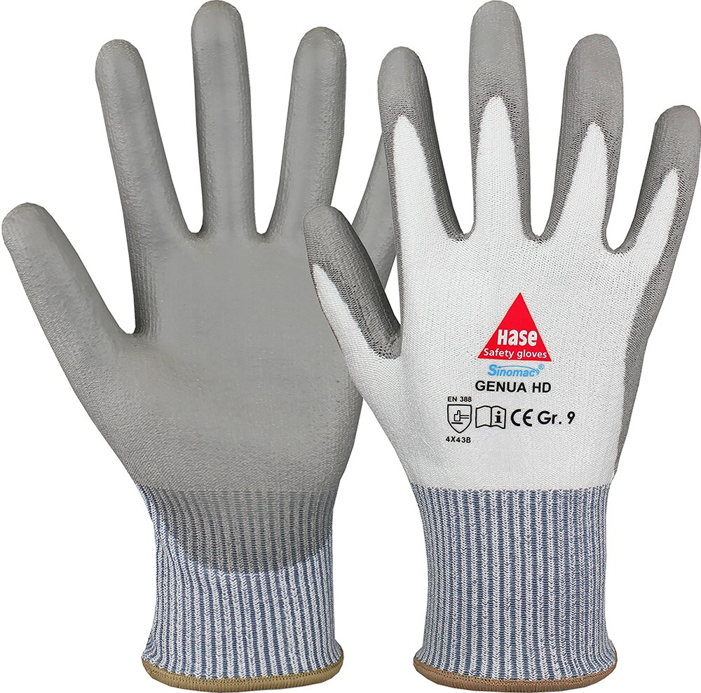 ESD TURIN CARBON, AntistatischerMontagehandschuh aus Nylon/Carbonstrick/PU, Hasse 508230, Größe7 (S) Image