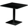 Emu - Table carrée Round - Noir - Acier - Designer Christophe Pillet