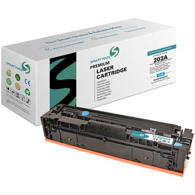 SmartMate wiederaufbereiteter Laser Toner Patrone für hp CF541A (203A) Cyan