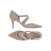 pier one Damen Pumps, Gr. 40, beige, Leder
