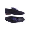 Floris van Bommel Herren Halbschuh, Gr. 7, marineblau, Leder
