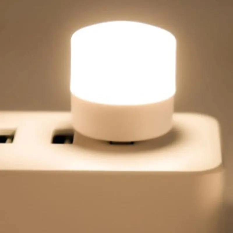 4 stücke USB Nachtlicht Augenschutz Mini Nacht Steckdose Nachtlicht Notfall Licht Atmosphäre Licht Tragbare Led Nachtlicht