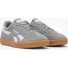 Sneaker REEBOK CLASSIC "REEBOK SMASH EDGE", Gr. 40,5, grau (grau3, weiß, gum1), Leder, Synthetik, sportlich, Schuhe