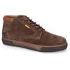 Sneaker CAMEL ACTIVE, Herren, Gr. 44, braun (dunkelbraun), Veloursleder, Basic, Schuhe, Freiteitschuh, Schnürboots, High Top Sneaker mit durchgehender Sohle