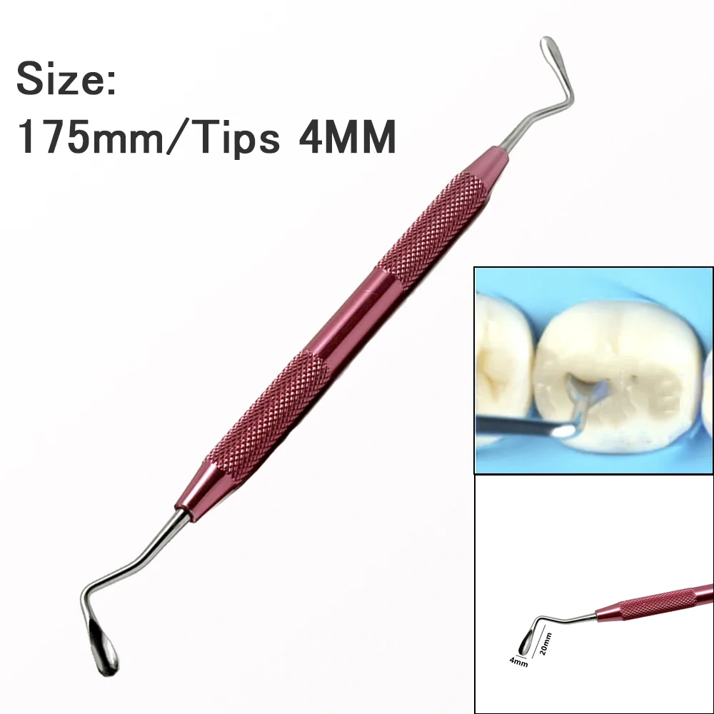 Dentalharz-Füllspatel, zahnärztliche ästhetische Wiederherstellung, Nachbildung der hinteren Zähne zur Vereinfachung der okklusalen Modellierung, Dentallabor Image