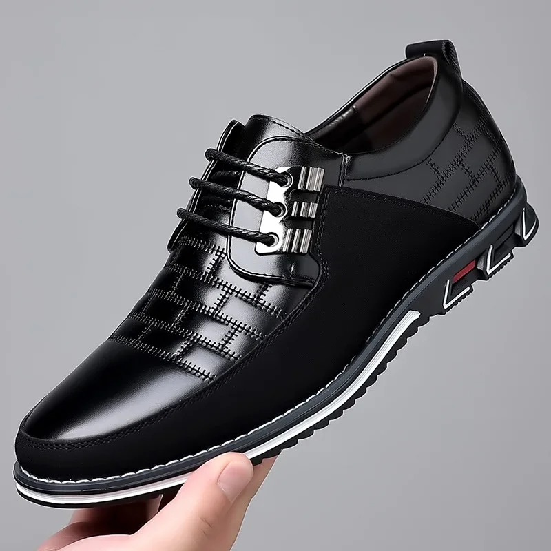 Casual Leder Schuhe für Männer Trend Männer Business Schuhe Büro Komfort Arbeits Schuhe Mann Faulenzer Große Größe 38-50 tenis Masculino