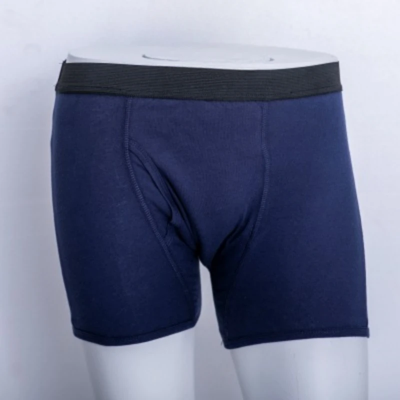 Männer ältere Inkontinenz Unterwäsche postoperative Baumwolle Slips wasch bar Harn lecks chutz bequem wieder verwendbar Image