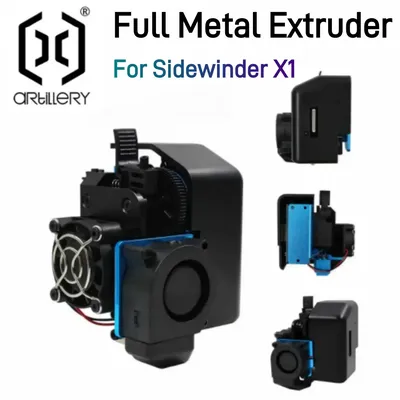 Artillery Sidewinder X1 Vollmetall-Extruder-Kit All-in-One-Einzel-Extruder-Ersatz für Artillery Sidewinder X1 3D-Drucker