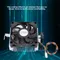 CPU Cooler CPU Cooling Fan CPU Fan For AMD CPU Cooler 12V Hydraulic Bearing 2200RPM High Speed 7015