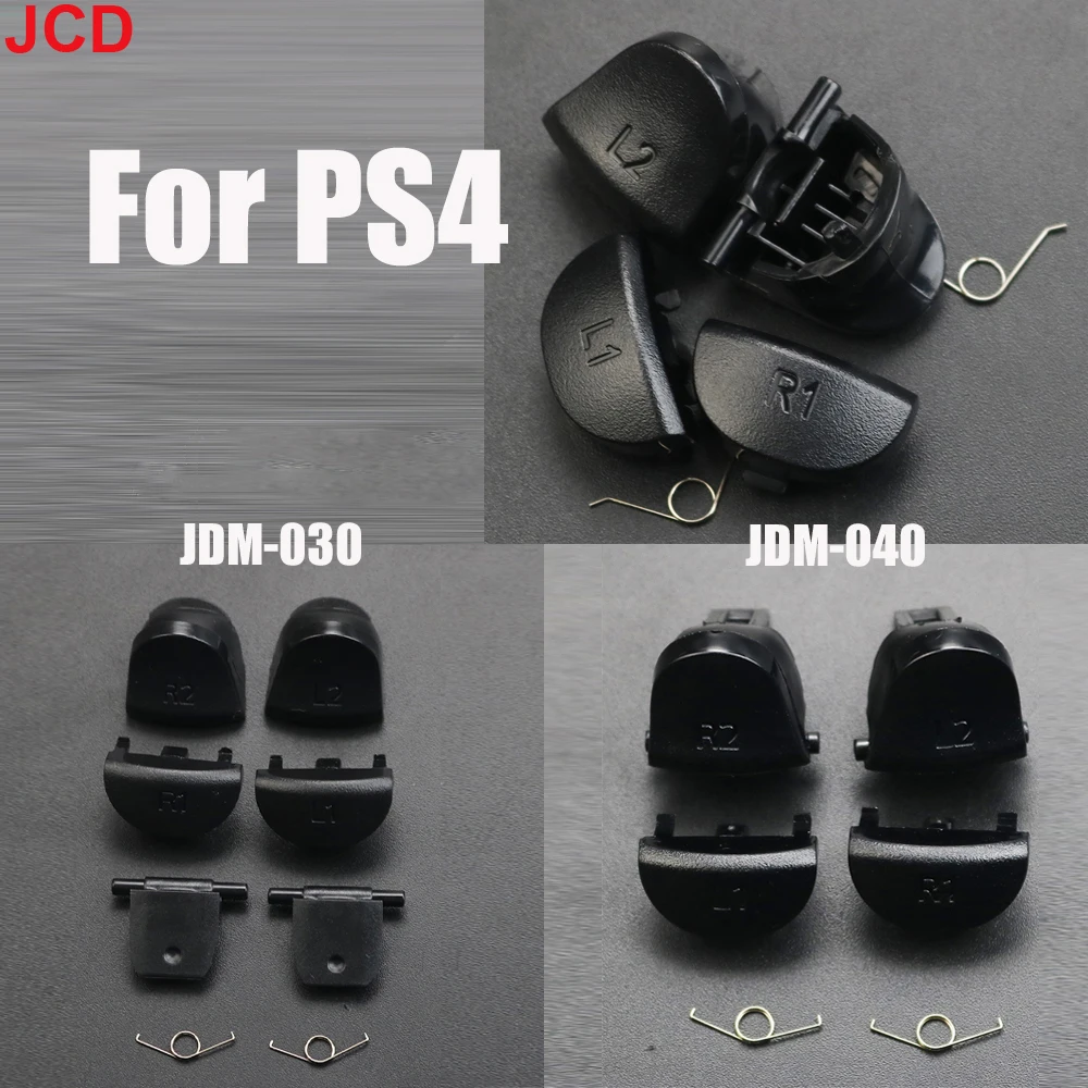 Für ps5 v 1,0 v 2,0 bdm 010 020 controller l1 r1 l2 r2 trigger taste mit feder für ps4 pro slim jdm 001 011 jds 030 040 gamepad ﻿ Image