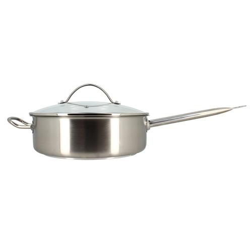 Sauteuse professionnelle en inox 28cm - tous feux