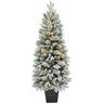 Albero montecarlo innevato 150 cm con led - Maury's