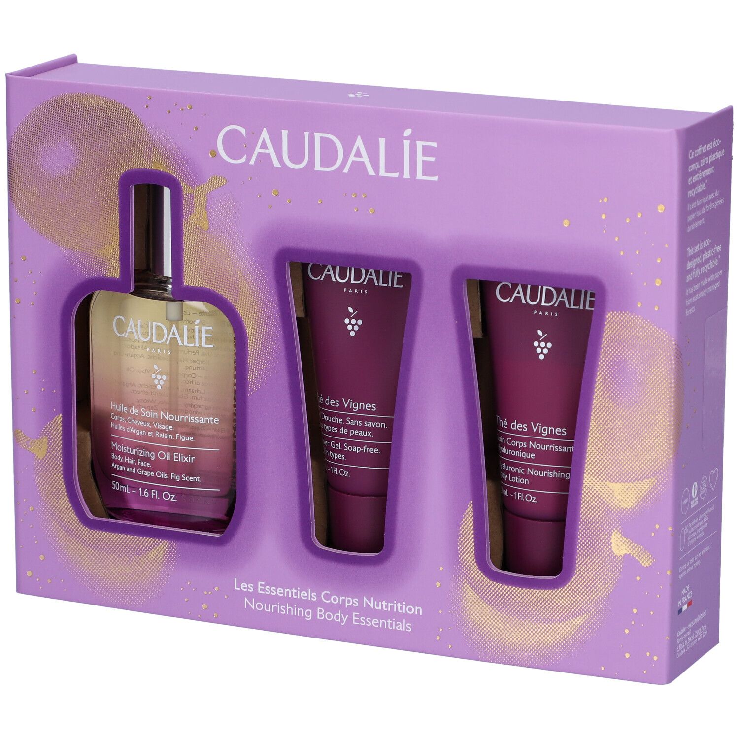 Caudalíe Idratazione Cofanetto Olio Trattante Nutriente 1 pz Set