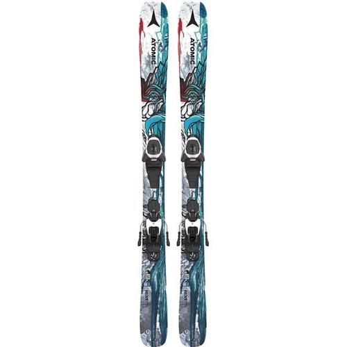 ATOMIC Kinder All-Mountain Ski BENT JR 140-150 + L 6 GW Bl/Re, Größe 140 in Blau