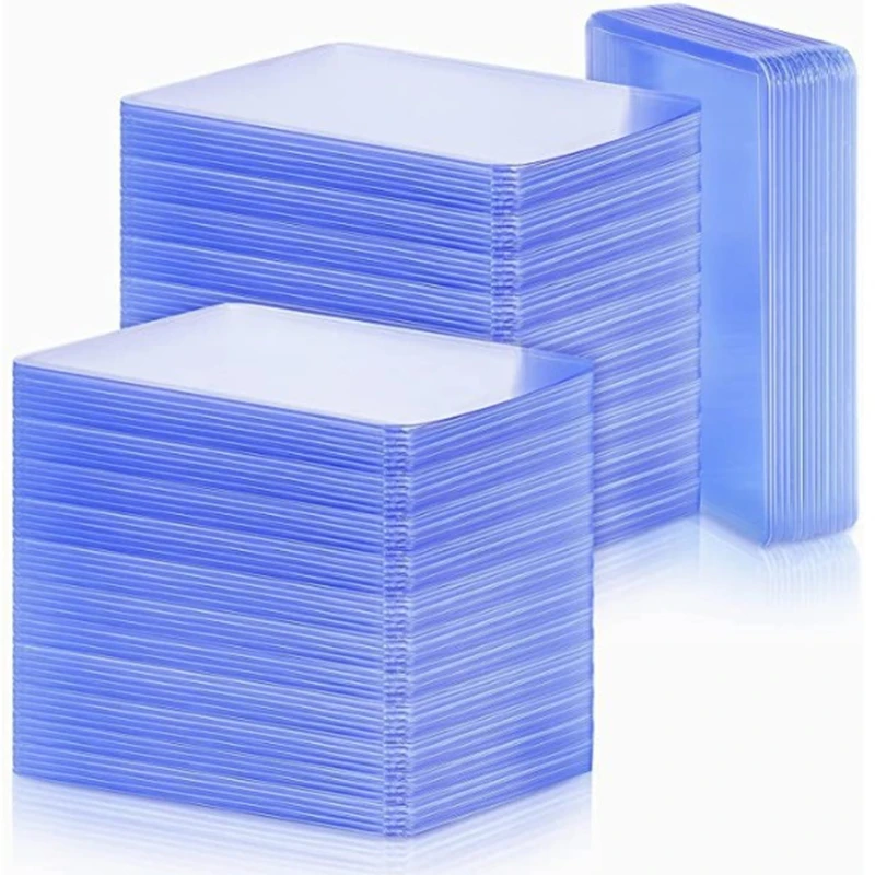 20/25 Pezzi Custodie Trasparenti in PVC per Carte da Gioco, Custodie Rigide in Plastica per Carte, Porta Carte Protettivo, Custodia per Carte Collezionabili
