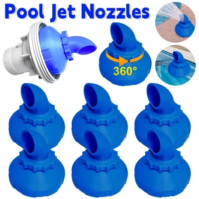Pool Jet Nozzles Swimming Pool Return Jet 360 Degree Rotatable Pool Inlet Nozzle for Intex Outlet Pool Nozzles Pool Accessories