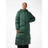 Daunenmantel Y.A.S ""YASIRIMA LS LONG DOWN COAT S. NOOS"" Gr. XXL (44), grün (sycamore) Damen Mäntel